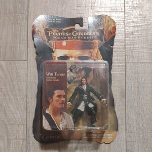 Pirates of the Caribbean Will Turner Action Figure with Swords